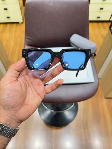 Louis Vuitton 35104 Black & Blue Sunglasses