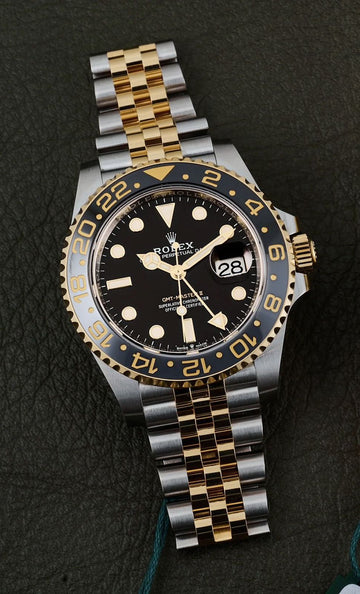 ROLE.X GMT MASTER GOLD TWO TONE BLACK 003.