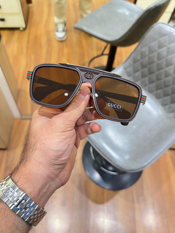 GUCCI 1295|BROWN SUNGLASSES