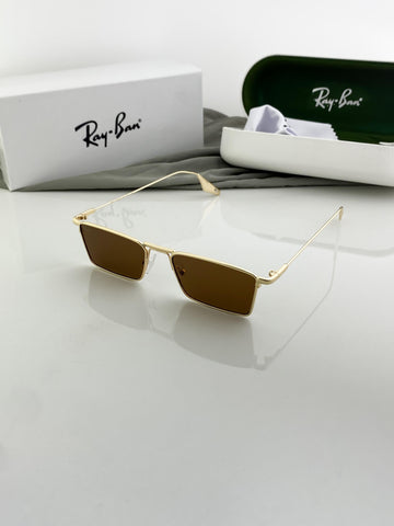 RAY_BAN GOLD BROWN 1010