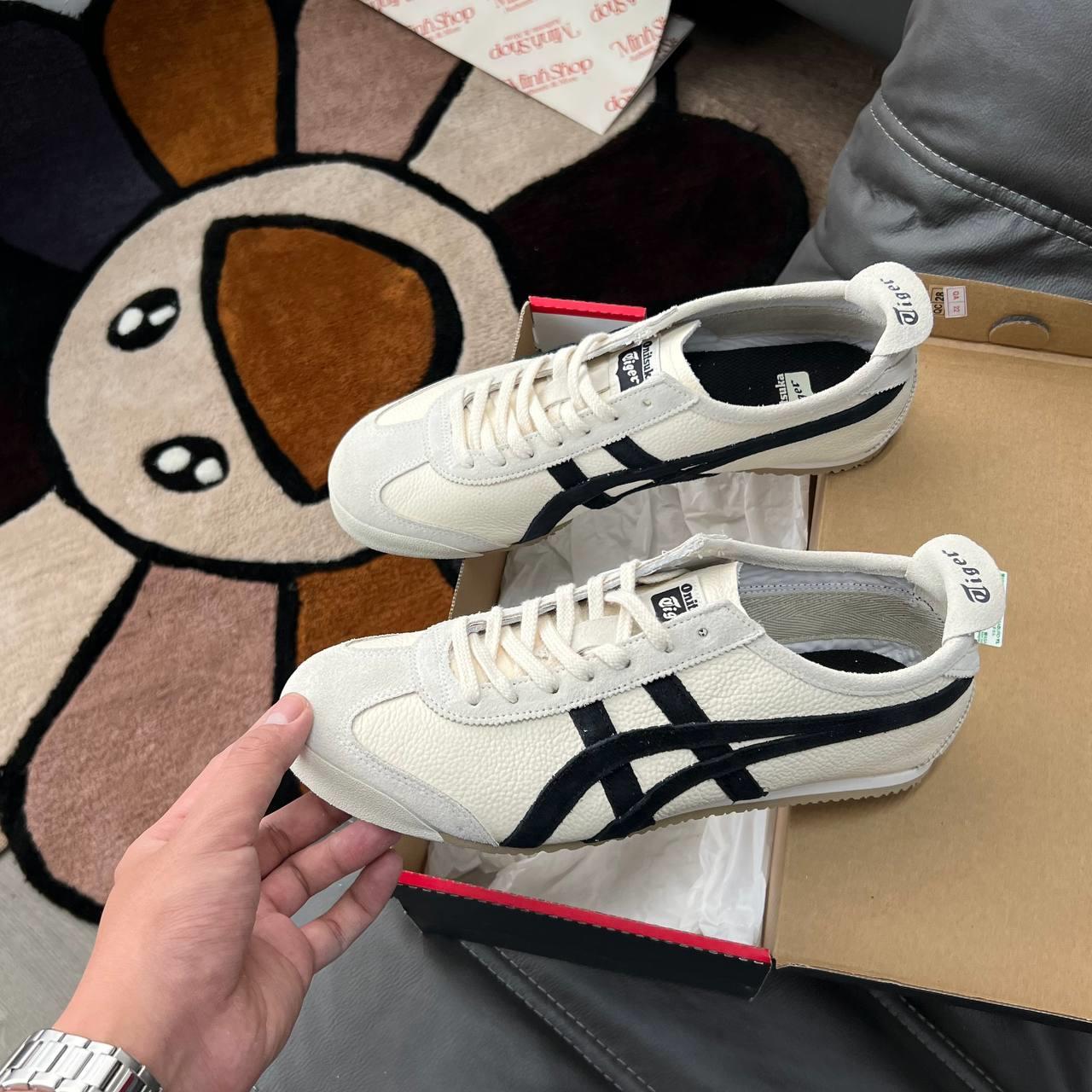 Onit_suka Tiger Mexico 66 Cream Black