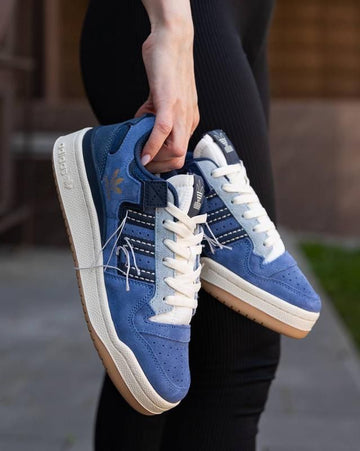 Adi_das Forum 84 Low Blue Denim Gum