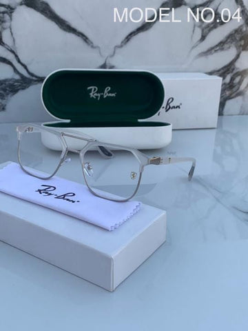 RAYB_AN 04 WHITE SUNGLASS