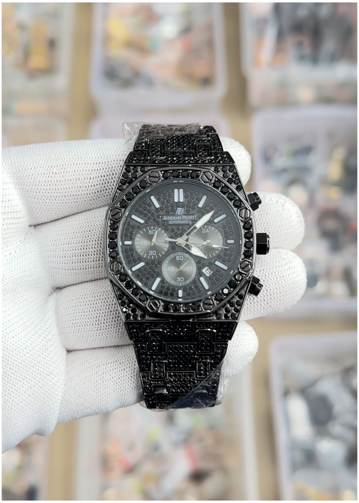 Aude_mars Piguet Royal Oak Crystal Chronograph